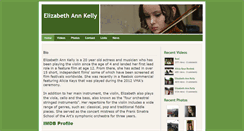 Desktop Screenshot of elizabethannkelly.com