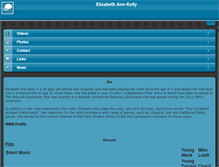 Tablet Screenshot of elizabethannkelly.com